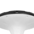 Globostar® SQUARE  Φωτιστικό Κεφαλής Post Top Πλατείας/Πάρκου/Κήπου LED 25W 1000lm με Ανιχνευτή Κίνησης και Αισθητήρα Νυχτός IP65 Ψυχρό Λευκό 6000K