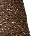 GLOBOSTAR® PLAYROOM  Vintage Κρεμαστό Φωτιστικό Οροφής με Ντουί 1 x E27 AC 220-240V IP20 - Καφέ - Μ30 x Π30 x Υ30cm