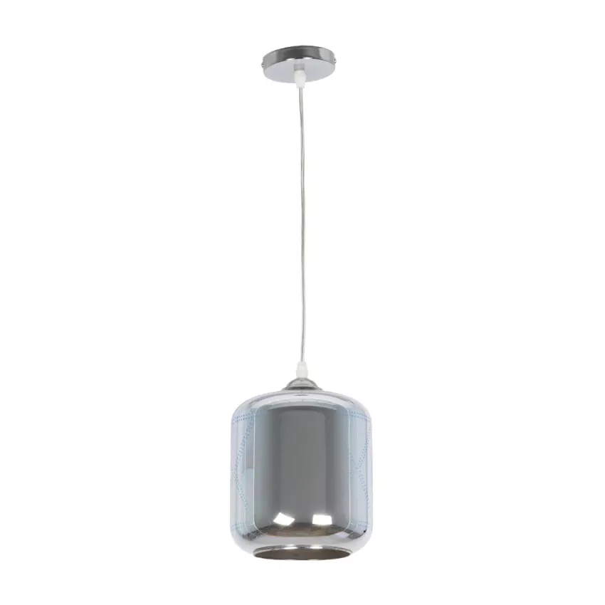 GLOBOSTAR® NEPTUNE  Μοντέρνο Κρεμαστό Φωτιστικό Οροφής με Ντουί 1 x E27 AC 220-240V IP20 - Πολύχρωμο - Μ18 x Π18 x Υ25cm