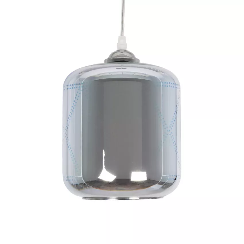 GLOBOSTAR® NEPTUNE  Μοντέρνο Κρεμαστό Φωτιστικό Οροφής με Ντουί 1 x E27 AC 220-240V IP20 - Πολύχρωμο - Μ18 x Π18 x Υ25cm