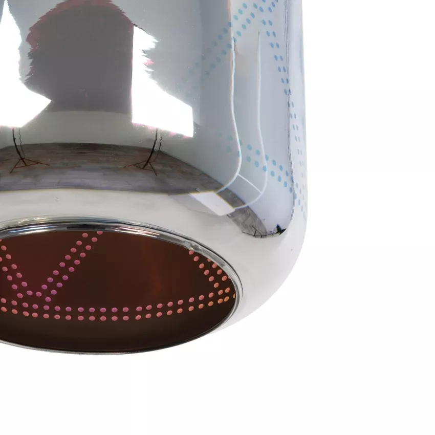 GLOBOSTAR® NEPTUNE  Μοντέρνο Κρεμαστό Φωτιστικό Οροφής με Ντουί 1 x E27 AC 220-240V IP20 - Πολύχρωμο - Μ18 x Π18 x Υ25cm