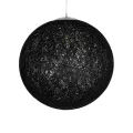 GLOBOSTAR® OCEANA  Boho Κρεμαστό Φωτιστικό Οροφής με Ντουί 1 x E27 AC 220-240V IP20 - Μαύρο - Μ60 x Π60 x Υ60cm