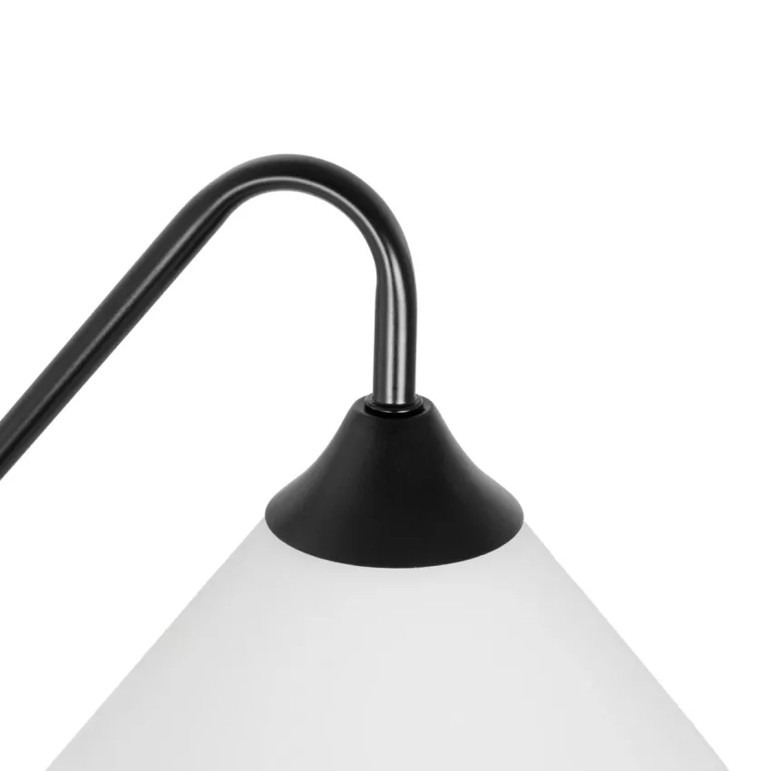 GLOBOSTAR® ALESSIA  Μοντέρνο Φωτιστικό Τοίχου - Απλίκα με Ντουί 1 x E27 AC 220-240V IP20 - Μπεζ & Μαύρο - Μ18 x Π26 x Υ29cm