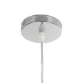 GLOBOSTAR® SASSO  Boho Κρεμαστό Φωτιστικό Οροφής με Ντουί 1 x E27 AC 220-240V IP20 - Μπεζ - Μ50 x Π50 x Y23cm