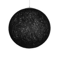 GLOBOSTAR® OCEANA  Boho Κρεμαστό Φωτιστικό Οροφής με Ντουί 1 x E27 AC 220-240V IP20 - Μαύρο - Μ60 x Π60 x Υ60cm