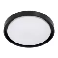 kelvo® BARCHETTA  Κρεμαστό Φωτιστικό Οροφής LED 72W 7200lm 120° AC 220-240V IP20 Ρυθμιζόμενο Λευκό CCT με Χειριστήριο από 2700K έως 6000K Dimmable - Lumileds SMD Chip - Μαύρο Ματ - Μ48 x Π48 x Υ8.2cm