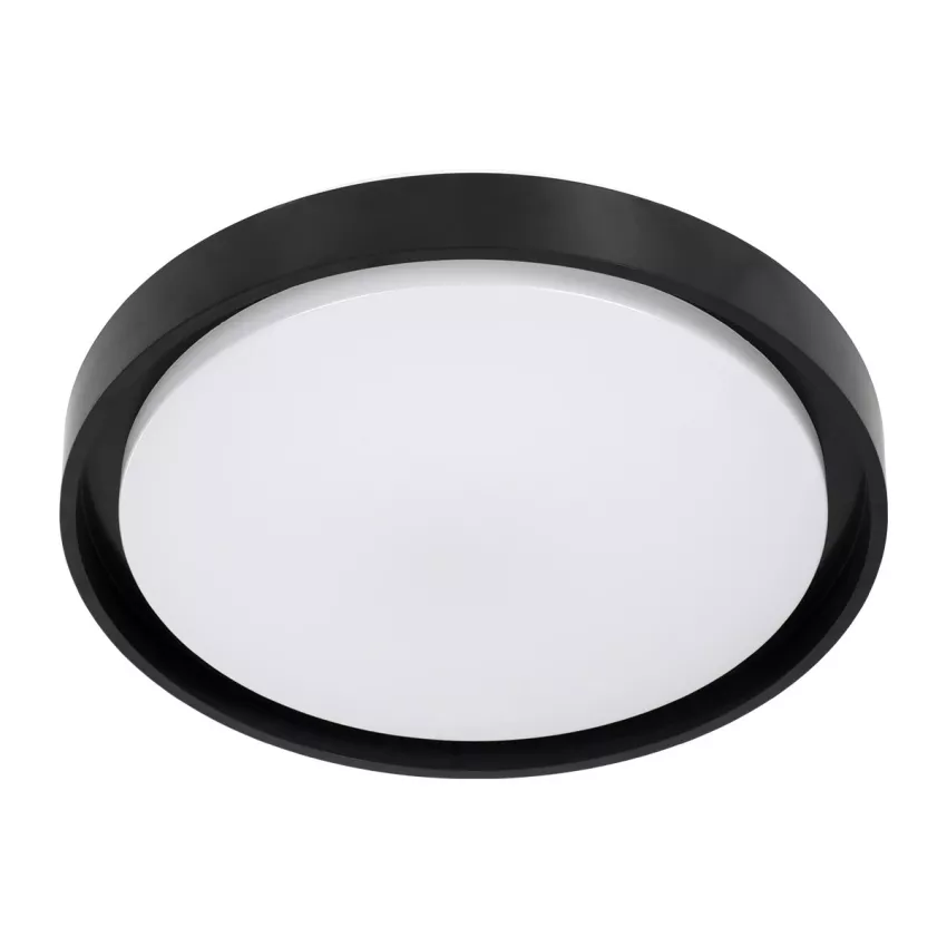 kelvo® BARCHETTA  Κρεμαστό Φωτιστικό Οροφής LED 72W 7200lm 120° AC 220-240V IP20 Ρυθμιζόμενο Λευκό CCT με Χειριστήριο από 2700K έως 6000K Dimmable - Lumileds SMD Chip - Μαύρο Ματ - Μ48 x Π48 x Υ8.2cm