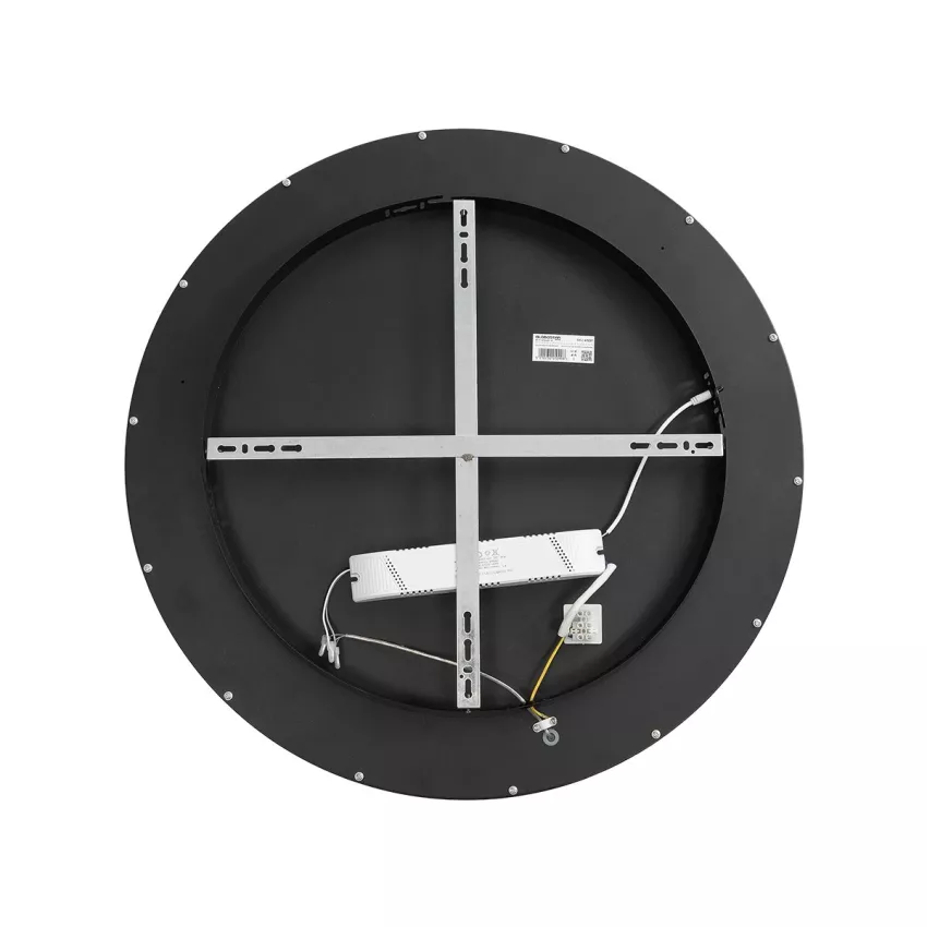 kelvo® SALEM  Φωτιστικό Οροφής LED 105W 10500lm 120° AC 220-240V IP20 Ρυθμιζόμενο Λευκό CCT με Χειριστήριο από 2700K έως 6000K Dimmable - Lumileds SMD Chip - Μαύρο Ματ - Μ60 x Π60 x Υ9.5cm