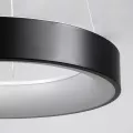 kelvo® SALEM  Κρεμαστό Φωτιστικό Οροφής LED 75W 7500lm 120° AC 220-240V IP20 Ρυθμιζόμενο Λευκό CCT με Χειριστήριο από 2700K έως 6000K Dimmable - Lumileds SMD Chip - Μαύρο Ματ - Μ45 x Π45 x Υ6cm
