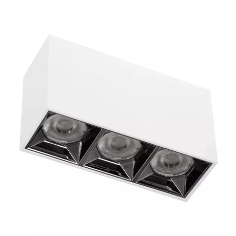 kelvo® LUMINAR  Φωτιστικό Downlight Σποτ LED 12W 1680lm 36° AC 220-240V IP20 Φυσικό Λευκό 4500K - Osram SMD Chip & TÜV SÜD Driver - Λευκό Ματ - Μ11.8 x Π4.2 x Υ6.6cm
