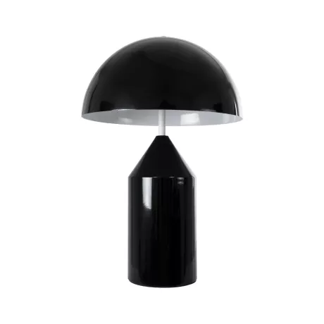 kelvo® URANUS  Επιτραπέζιο Φωτιστικό Πορτατίφ για 2 Λάμπες με Ντουί E27 AC 220-240V IP20 - Μαύρο Ματ - Μ35 x Π35 x Υ54cm