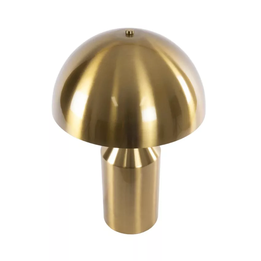 kelvo® URANUS  Επιτραπέζιο Φωτιστικό Πορτατίφ για 2 Λάμπες με Ντουί E27 AC 220-240V IP20 - Χρυσό Πλατίνα - Μ35 x Π35 x Υ54cm