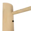GLOBOSTAR® KALIA  Boho Φωτιστικό Τοίχου - Απλίκα με Ντουί 1 x E27 AC 220-240V IP20 - Μπεζ - Μ33 x Π36 x Υ42cm