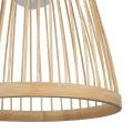 GLOBOSTAR® ARIDA  Boho Φωτιστικό Τοίχου - Απλίκα με Ντουί 1 x E27 AC 220-240V IP20 - Μπεζ - Μ21 x Π30 x Υ55cm