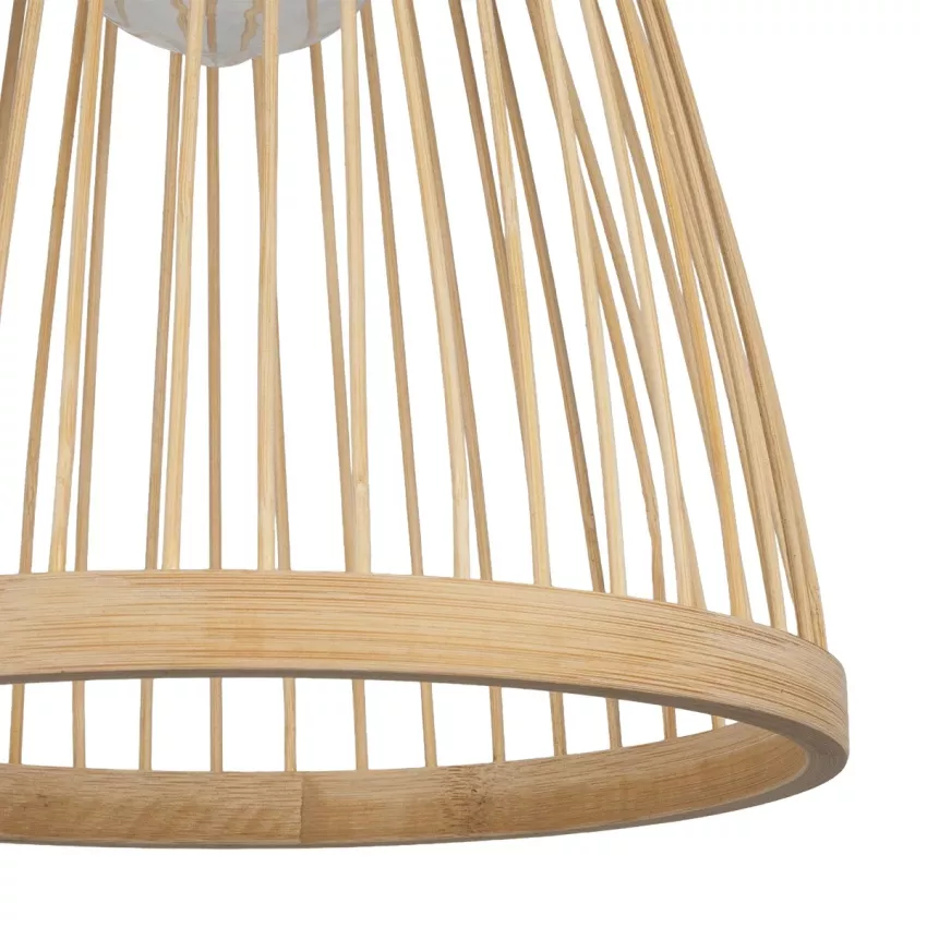 GLOBOSTAR® ARIDA  Boho Φωτιστικό Τοίχου - Απλίκα με Ντουί 1 x E27 AC 220-240V IP20 - Μπεζ - Μ21 x Π30 x Υ55cm