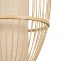 GLOBOSTAR® TULUM  Boho Φωτιστικό Τοίχου - Απλίκα με Ντουί 1 x E27 AC 220-240V IP20 - Μπεζ - Μ25 x Π33 x Υ73cm