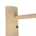 GLOBOSTAR® TULUM  Boho Φωτιστικό Τοίχου - Απλίκα με Ντουί 1 x E27 AC 220-240V IP20 - Μπεζ - Μ28 x Π34 x Υ102cm