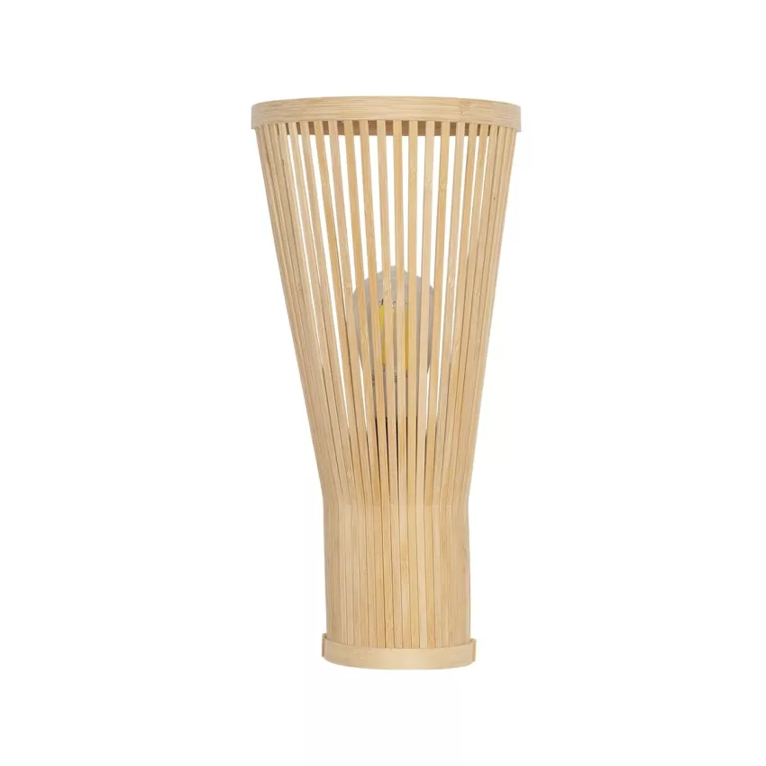 GLOBOSTAR® CHORD  Boho Φωτιστικό Τοίχου - Απλίκα με Ντουί 1 x E27 AC 220-240V IP20 - Μπεζ - Μ20 x Π10 x Υ38.5cm