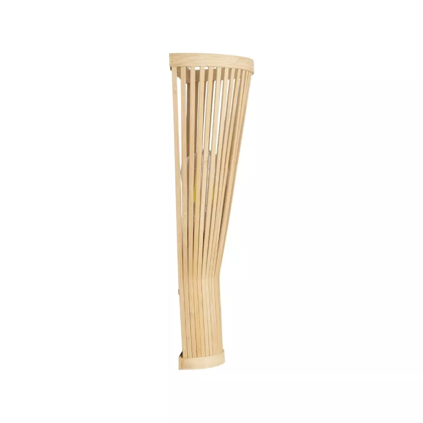 GLOBOSTAR® CHORD  Boho Φωτιστικό Τοίχου - Απλίκα με Ντουί 1 x E27 AC 220-240V IP20 - Μπεζ - Μ20 x Π10 x Υ38.5cm