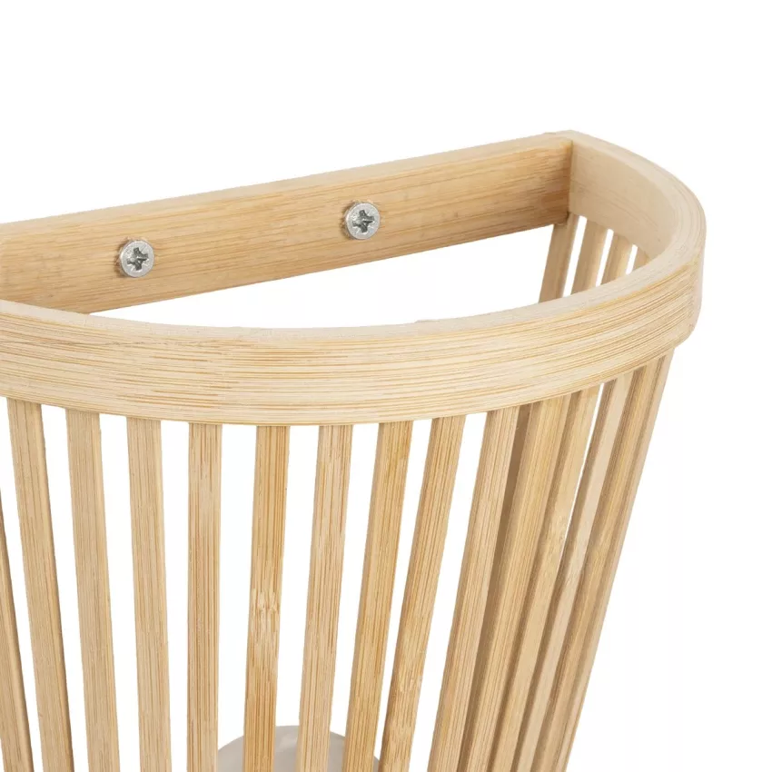 GLOBOSTAR® CHORD  Boho Φωτιστικό Τοίχου - Απλίκα με Ντουί 1 x E27 AC 220-240V IP20 - Μπεζ - Μ20 x Π10 x Υ38.5cm