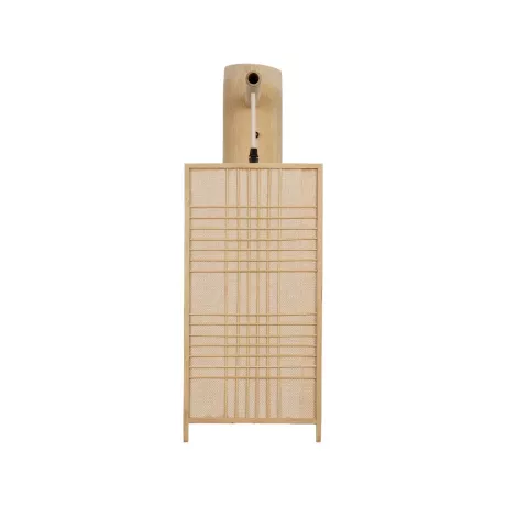 GLOBOSTAR® KOMO  Boho Φωτιστικό Τοίχου - Απλίκα με Ντουί 1 x E27 AC 220-240V IP20 - Μπεζ - Μ20 x Π30 x Υ60cm