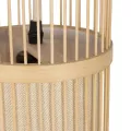 GLOBOSTAR® TULUM  Boho Φωτιστικό Τοίχου - Απλίκα με Ντουί 1 x E27 AC 220-240V IP20 - Μπεζ - Μ16 x Π26.5 x Υ47cm