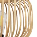 GLOBOSTAR® CHORD  Boho Επιτραπέζιο Φωτιστικό Πορτατίφ με Ντουί 1 x E27 AC 220-240V IP20 - Μπεζ - Μ31 x Π31 x Υ43cm