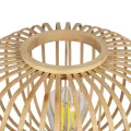 GLOBOSTAR® CHORD  Boho Επιτραπέζιο Φωτιστικό Πορτατίφ με Ντουί 1 x E27 AC 220-240V IP20 - Μπεζ - Μ31 x Π31 x Υ43cm