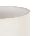 GLOBOSTAR® GLOSSY  Μοντέρνο Επιτραπέζιο Φωτιστικό Πορτατίφ με Ντουί 1 x E27 AC 220-240V IP20 - Χρυσό & Μπεζ - Μ19 x Π19 x Υ38cm