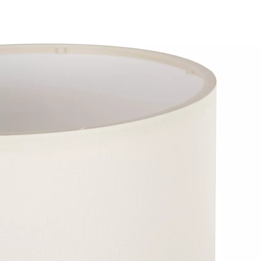 GLOBOSTAR® GLOSSY  Μοντέρνο Επιτραπέζιο Φωτιστικό Πορτατίφ με Ντουί 1 x E27 AC 220-240V IP20 - Χρυσό & Μπεζ - Μ19 x Π19 x Υ38cm