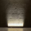 GLOBOSTAR® WASHERMARGO  Μπάρα Φωτισμού Wall Washer LED 24W 2760lm 30° DC 24V Αδιάβροχο IP65 Φυσικό Λευκό 4500K Dimmable - Bridgelux SMD Chip - Γκρι Ανθρακί Ματ - Μ100 x Π4 x Υ5cm