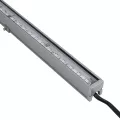 GLOBOSTAR® DIGIBAR  Ψηφιακή Pixel Addressable Facade Μπάρα LED 12W 600lm 45° DC 24V Αδιάβροχο IP65 8 x Pixel Πολύχρωμο RGB Dimmable DMX512 SPI/TTL Protocol IC UCS512C0 - Bridgelux SMD Chip - Γκρι Ανθρακί - Μ100 x Π3.5 x Υ3.2cm