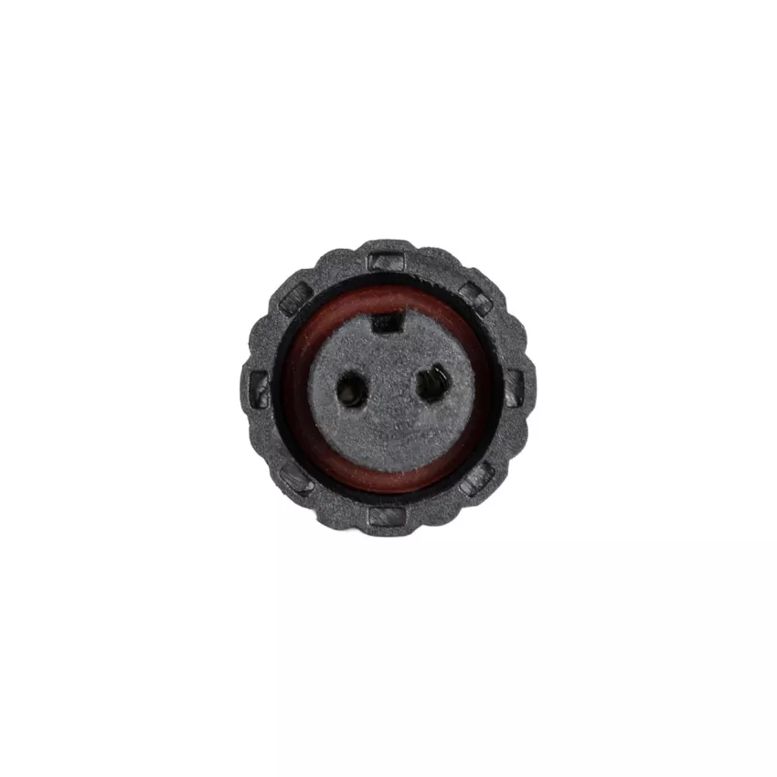 GLOBOSTAR® CONNECTOR  2 Pin Σύνδεσμος Τροφοδοσίας για Wall Washers & Προβολείς με Είσοδο 2 x 0.25mm2 & Έξοδο 1 x Αρσενικό Βύσμα Αδιάβροχο IP65 - Μαύρο - Μ20 x Π1.5 x Υ1.5cm