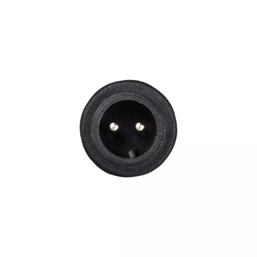 GLOBOSTAR® CONNECTOR  2 Pin Σύνδεσμος Τροφοδοσίας για Wall Washers & Προβολείς με Είσοδο 2 x 0.25mm2 & Έξοδο 1 x Θηλυκό Βύσμα Αδιάβροχο IP65 - Μαύρο - Μ20 x Π1.5 x Υ1.5cm