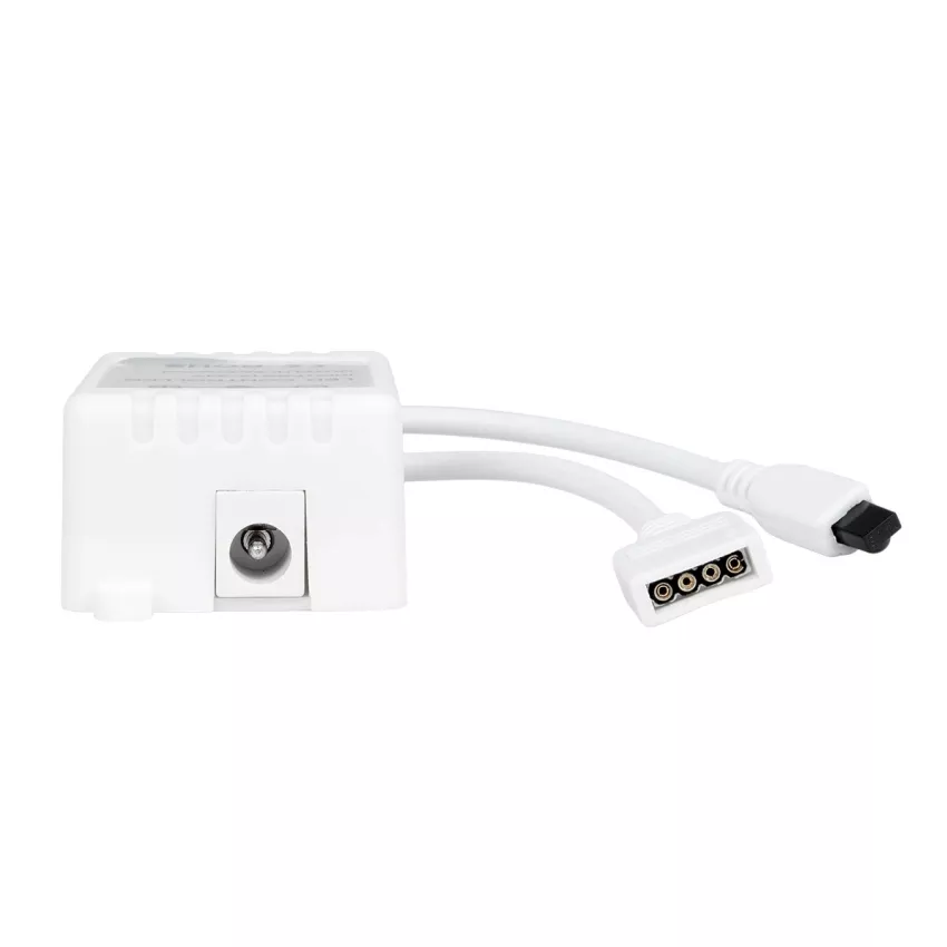 Ασύρματος LED RGB Controller με Χειριστήριο IR DC 12-24V Max 144W