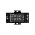 GLOBOSTAR® RGBCONTROLLER  Dimmer / Controller με RF Ασύρματο Χειριστήριο με 3 x 10A 240W Κανάλια DC 12-24V 30A 720W Max IP20 - RF2.4Ghz - Μ12.1 x Π7.5 x Υ2.5cm