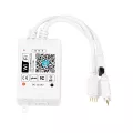 Ασύρματος Smart Home Wi-Fi LED RGB Controller με 2 Εξόδους RGB και Χειριστήριο IR DC 12V Max 100W - DC 24V Max 200W