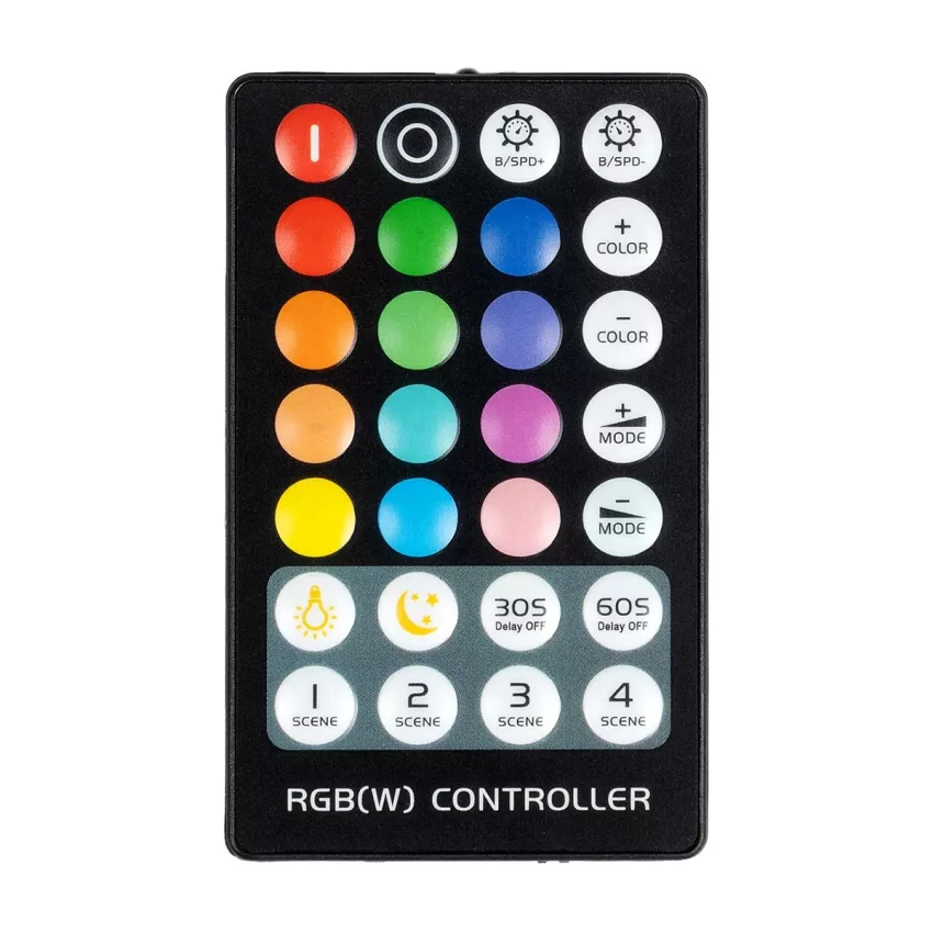 Ασύρματος LED RGB Controller με Χειριστήριο RF 2.4Ghz DC 5-24V Max 144W