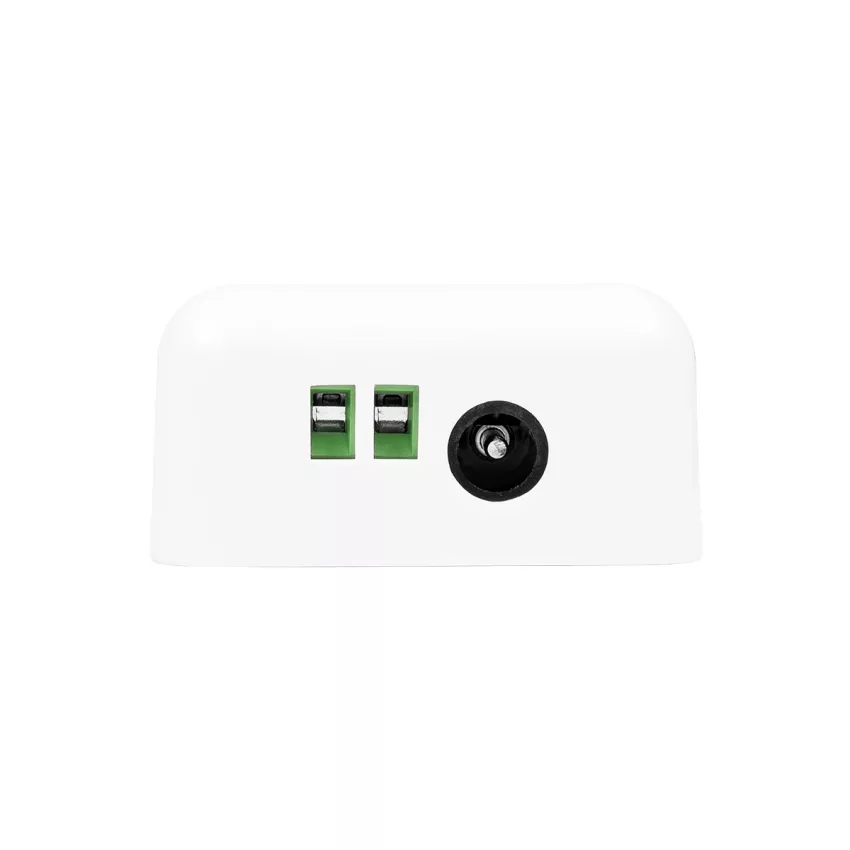 Ασύρματος LED RGB Controller με Μαύρο Στρογγυλό Χειριστήριο Αφής 2.4G RF 12v (192w) - 24v (384w) DC