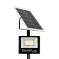 GLOBOSTAR® HELIOS-280  Μεταλλικός Γαλβανισμένος Στύλος Φωτισμού για Φωτοβολταϊκό Προβολέα Εξωτερικού Χώρου - RAL 9005 Μαύρο Ματ - Μ35 × Π25 × Υ280cm