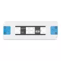 GLOBOSTAR® PLUX  Τροφοδοτικό/Μετασχηματιστής Class II SELV 60W 5A AC 220-240V σε DC 12V IP20 - Λευκό Ματ - Μ18.5 x Π6.4 x Υ2.2cm