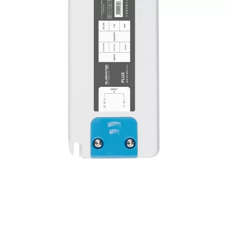 GLOBOSTAR® PLUX  Τροφοδοτικό/Μετασχηματιστής Class II SELV 36W 1.5A AC 220-240V σε DC 24V IP20 - Λευκό Ματ - Μ12.8 x Π5 x Υ1.5cm