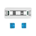 GLOBOSTAR® PLUX  Τροφοδοτικό/Μετασχηματιστής Class II SELV 36W 1.5A AC 220-240V σε DC 24V IP20 - Λευκό Ματ - Μ12.8 x Π5 x Υ1.5cm