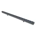 GLOBOSTAR® WASHERMARGO  Μπάρα Φωτισμού Wall Washer LED 24W 2760lm 30° DC 24V Αδιάβροχο IP65 Φυσικό Λευκό 4500K Dimmable - Bridgelux SMD Chip - Γκρι Ανθρακί Ματ - Μ100 x Π4 x Υ5cm