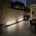GLOBOSTAR® WASHERMARGO  Μπάρα Φωτισμού Wall Washer LED 24W 2760lm 30° DC 24V Αδιάβροχο IP65 Φυσικό Λευκό 4500K Dimmable - Bridgelux SMD Chip - Γκρι Ανθρακί Ματ - Μ100 x Π4 x Υ5cm