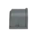 GLOBOSTAR® FLOODORA  Προβολέας Σποτ Wall Washer LED 3W 270lm 5° AC 220-240V Αδιάβροχο IP65 Θερμό Λευκό 2700K - Sanan SMD Chip - Γκρι Ανθρακί Ματ - Μ6.5 x Π5.5 x Υ5cm