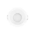 kelvo® SIGMA  Χωνευτό Φωτιστικό Downlight Σποτ Μπάνιου για Λάμπα MR16 με Ντουί GU10 AC 220-240V Αδιάβροχο IP65 - Λευκό Ματ - Μ8.5 x Π8.5 x Υ4.4cm / Q7.5cm