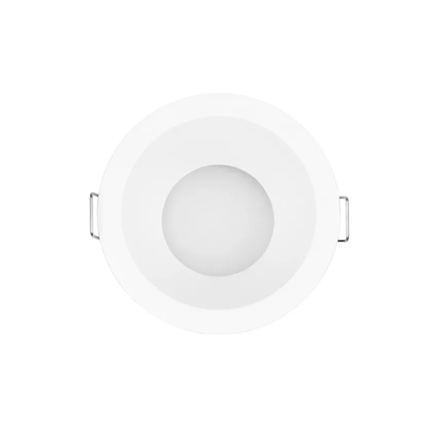 kelvo® SIGMA  Χωνευτό Φωτιστικό Downlight Σποτ Μπάνιου για Λάμπα MR16 με Ντουί GU10 AC 220-240V Αδιάβροχο IP65 - Λευκό Ματ - Μ8.5 x Π8.5 x Υ4.4cm / Q7.5cm