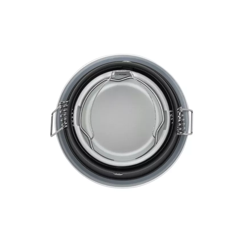 kelvo® SIGMA  Χωνευτό Φωτιστικό Downlight Σποτ Μπάνιου για Λάμπα MR16 με Ντουί GU10 AC 220-240V Αδιάβροχο IP65 - Λευκό Ματ - Μ8.5 x Π8.5 x Υ4.4cm / Q7.5cm