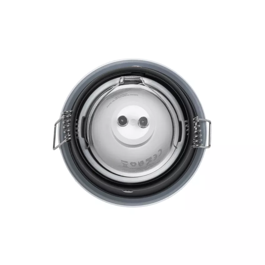 kelvo® SIGMA  Χωνευτό Φωτιστικό Downlight Σποτ Μπάνιου για Λάμπα MR16 με Ντουί GU10 AC 220-240V Αδιάβροχο IP65 - Λευκό Ματ - Μ8.5 x Π8.5 x Υ4.4cm / Q7.5cm